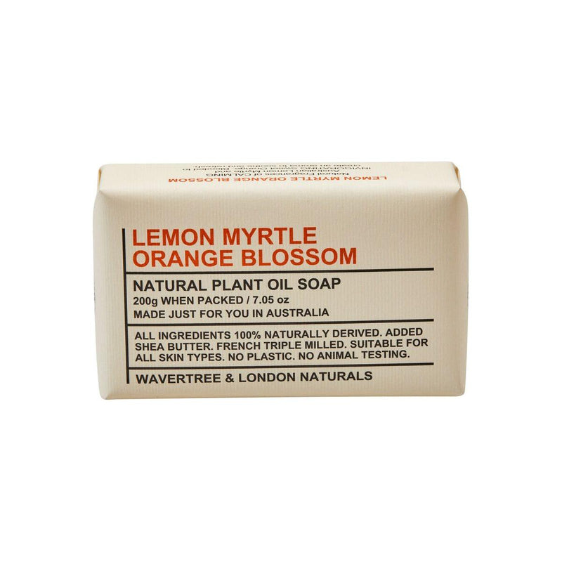 Wavertree & London Wavertree & London Lemon Myrtle Orange Blossom Natural Soap 7 Oz Natural Soap