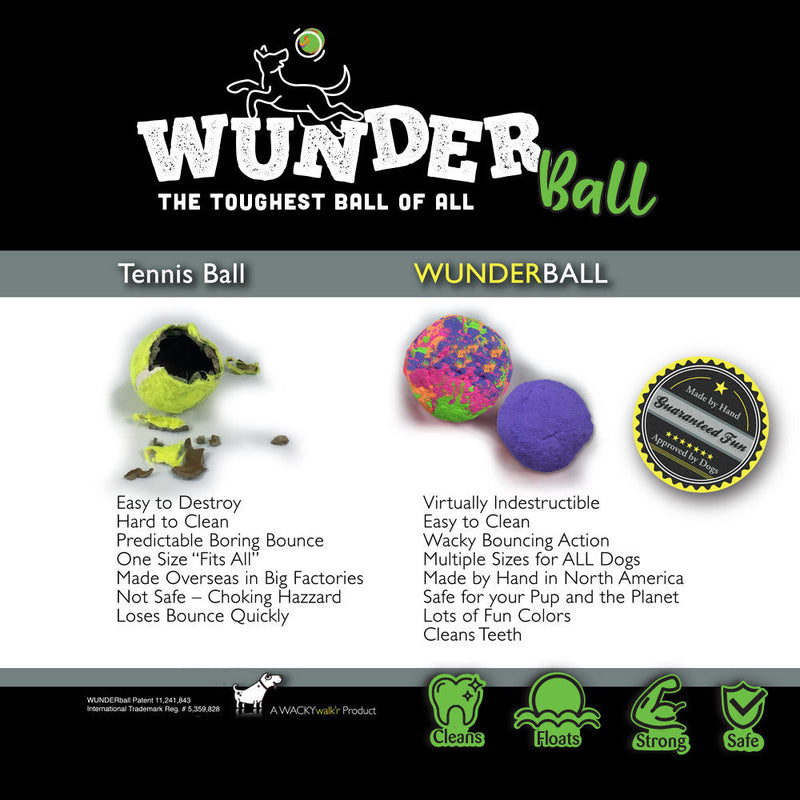 WACKYstore WUNDERball - Best Fetch Toy