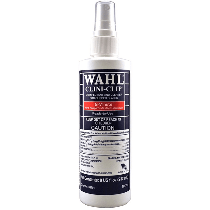 Wahl Clini-Clip Disinfectant Spray 8 Fl Oz (237 Ml)