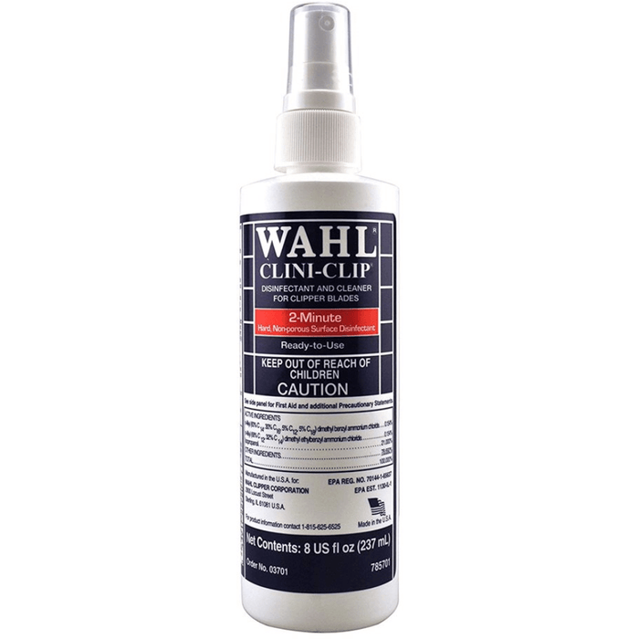 Wahl Clini-Clip Disinfectant Spray 8 Fl Oz (237 Ml)