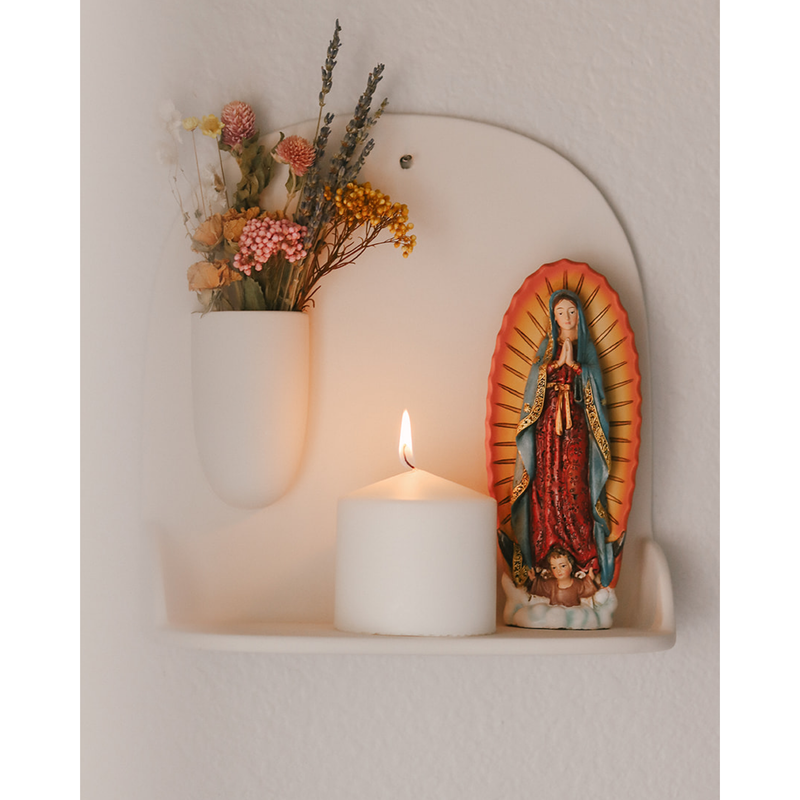 Be A Heart Ceramic Wall Altar Wall Altar Dark Gray