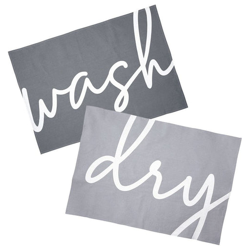 The Bullish Store - Wash Dry Boxed Tea Towels | Flour Sack Cotton | Set Of 2
