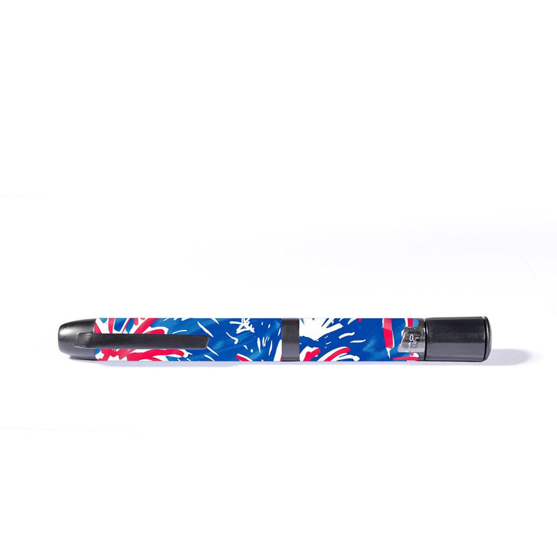 Peelz Watercolor Fireworks InPen - Smart Insulin Pen Peelz/Stickers