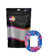 Peelz Watercolor Fireworks Tandem Mobi Patch Tape - Pump Peelz Patch Medical Tape