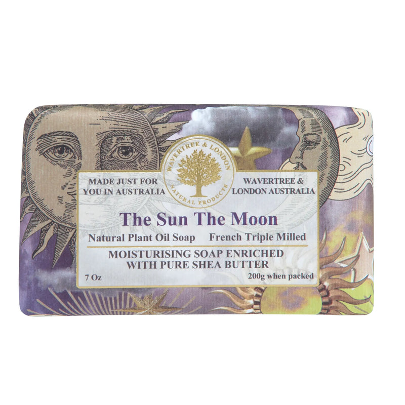 Wavertree & London The Sun & The Moon Artisan Soap Bars 7 oz Bar Soap
