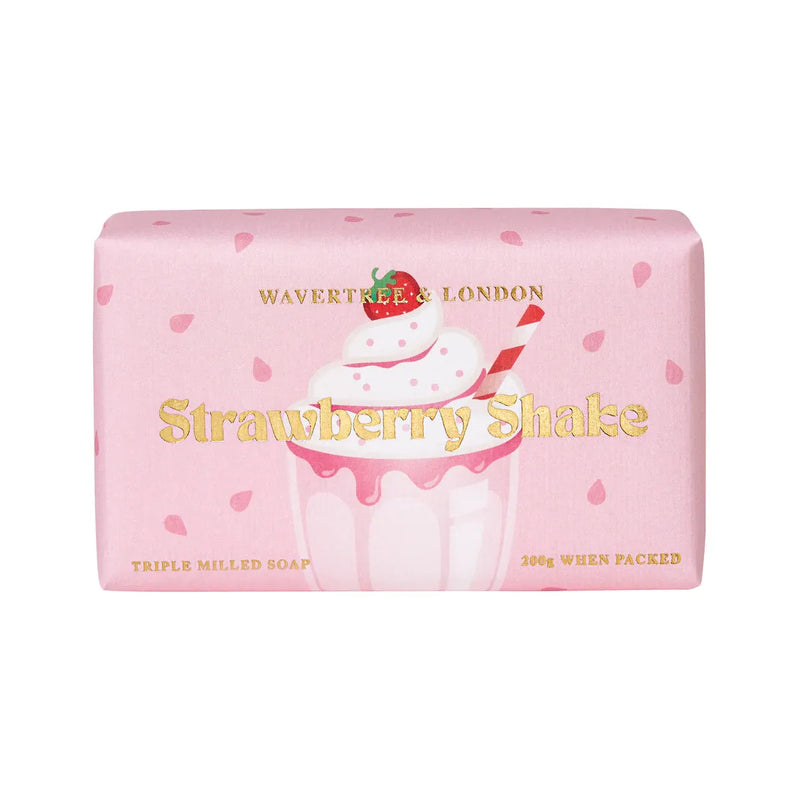 Wavertree & London Wavertree & London Strawberry Shake Soap Bar 7 Oz Soap Bar