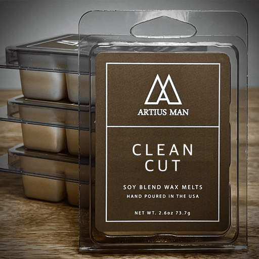 Artius Man - Soy Blend Wax Melts - Clean Cut 2.6oz