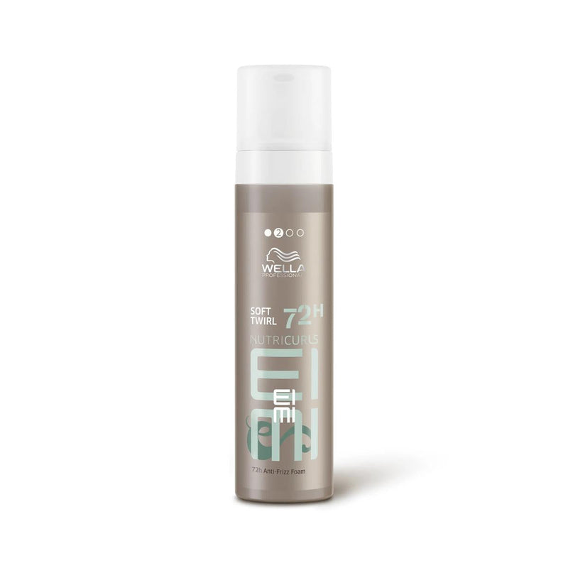 VIP Extensions Wella Eimi Nutricurls Soft Twirl 72H Anti-Frizz Foam, 6.7 oz Mousse White Smoke