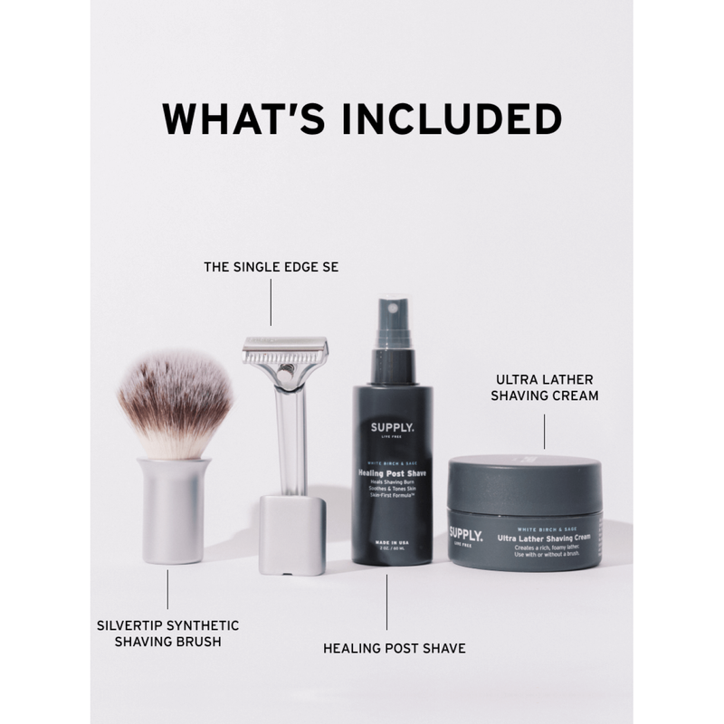 Supply The SE Starter Set Shaving Bundle