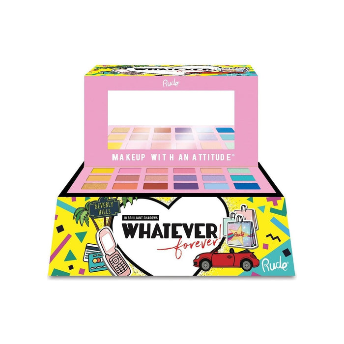 Rude Cosmetics - Rude Cosmetics - Whatever Forever Eyeshadow Palette Display Set, 24pcs