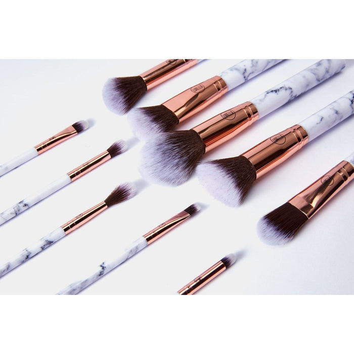 Lurella Cosmetics - Deluxe Marble Brush Set