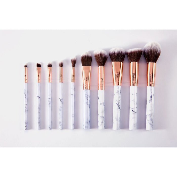 Lurella Cosmetics - Deluxe Marble Brush Set