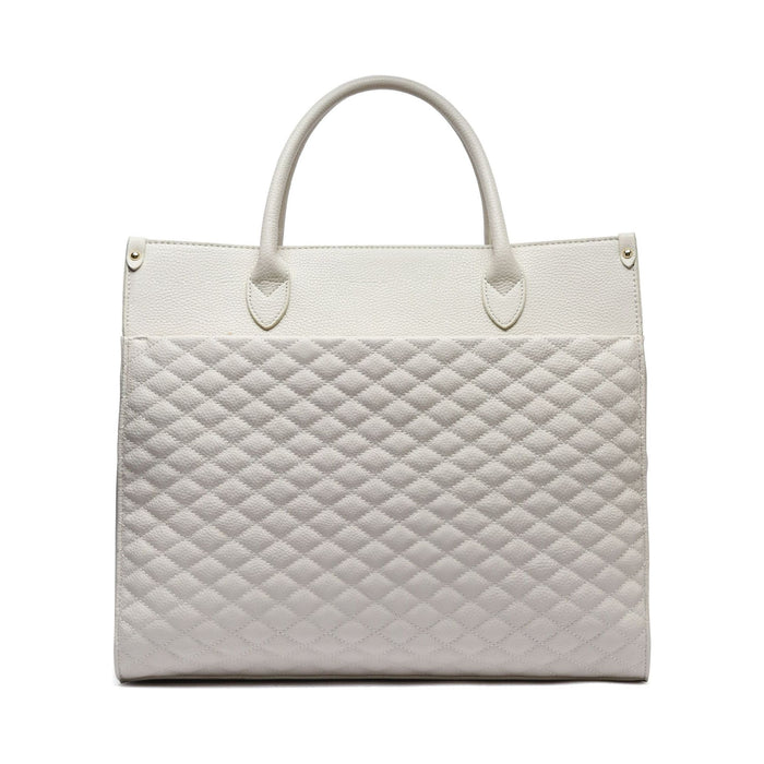 Monaco Tote Bag | Pearl White