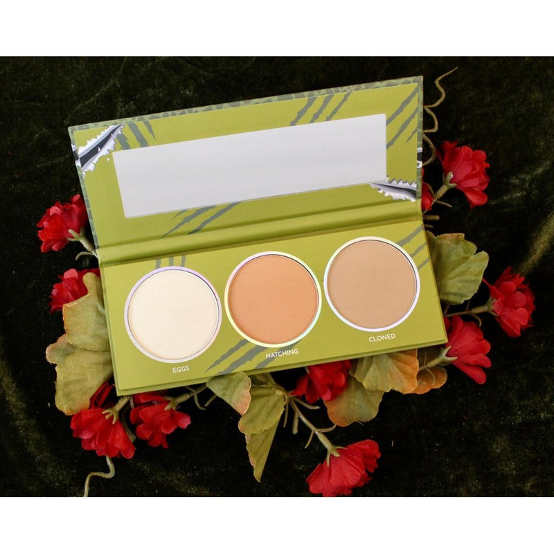 Prolux Cosmetics Extinct Face Palette Blush, Bronzer, Highlighter
