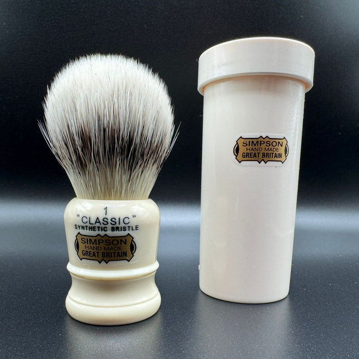 Simpson Classic 1 Synthetic Badger Shaving Brush