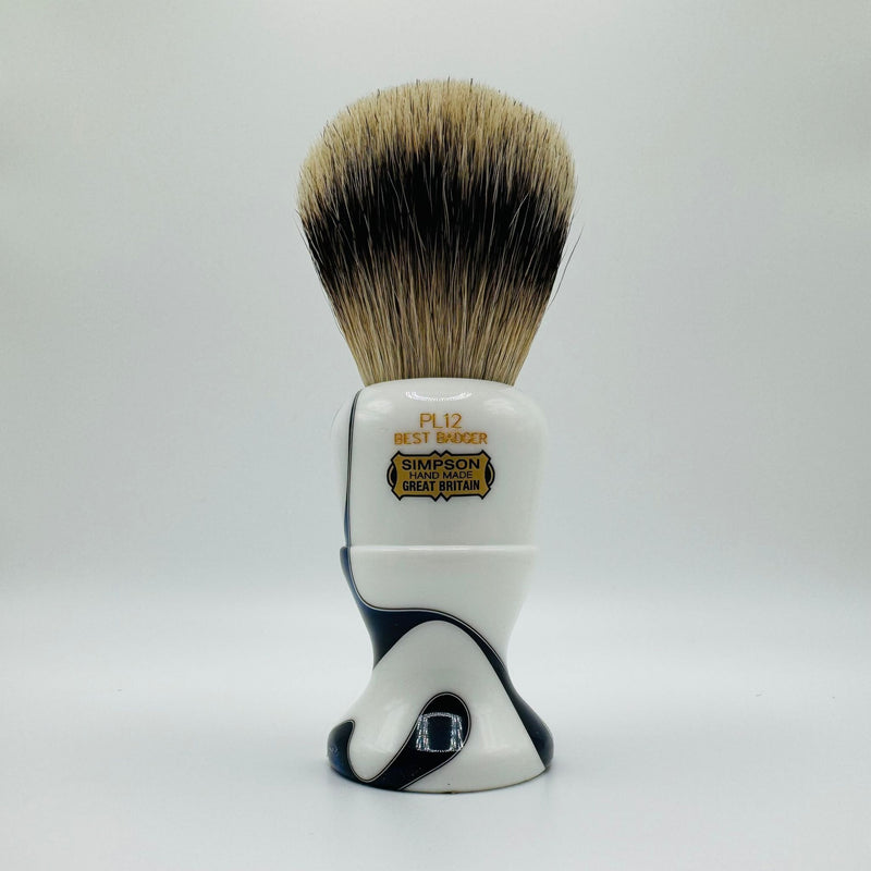 Simpsons Simpson LE Polo 12 Best Badger Sapphire Candy Shaving Brush Shaving Brush