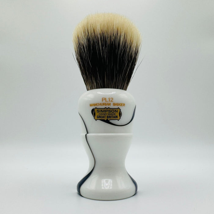 Simpson LE Polo 12 Manchurian Badger Sapphire Candy Shaving Brush