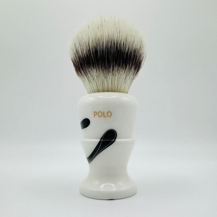 Simpson LE Polo 8 Platinum Fibre Emerald Candy Shaving Brush