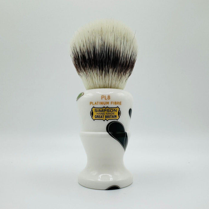 Simpson LE Polo 8 Platinum Fibre Emerald Candy Shaving Brush