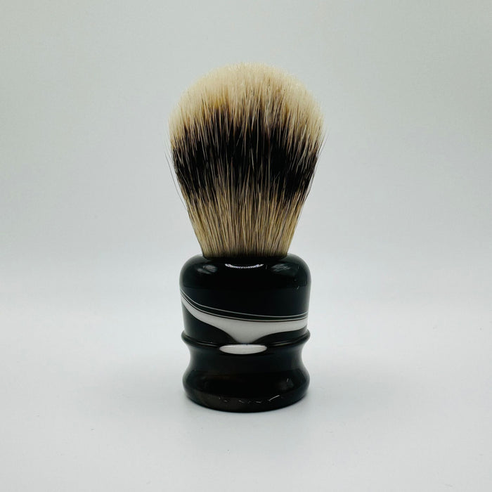 Simpson LE Chubby 1 Super Badger Emerald Candy Shaving Brush