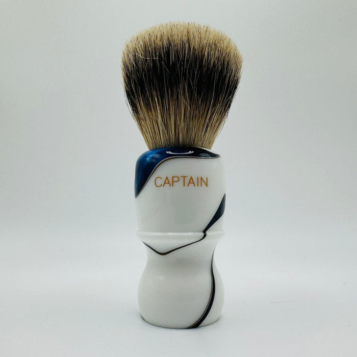 Simpson LE Captain 2 Super Badger Sapphire Candy Shaving Brush