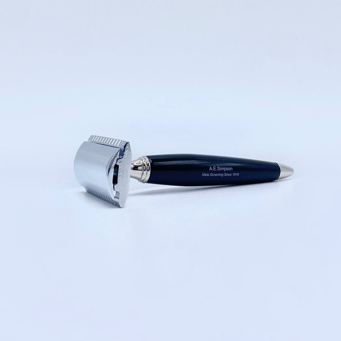 Simpson SR1 Double Edge Safety Razor Faux Ebony