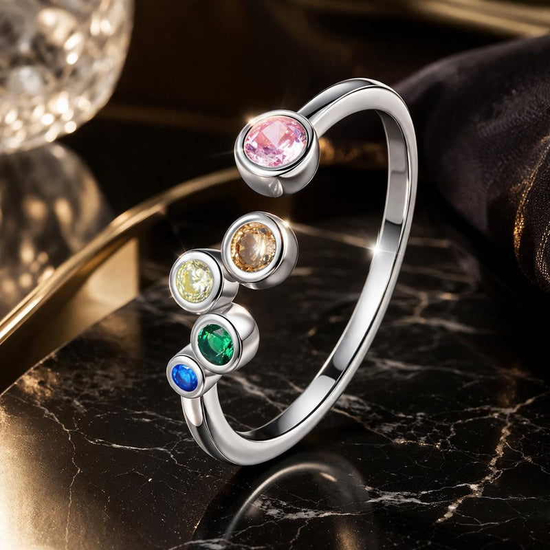 Bids.com 925 Sterling Silver Pavé Setting CZ Ring Rings