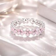 Bids.com 925 Silver Size 5 Enamel Ring for Women Rings