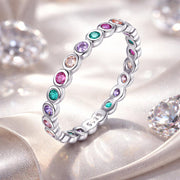 Bids.com 925 Sterling Silver CZ Pavé Setting Ring Size 6.0 for Women Rings