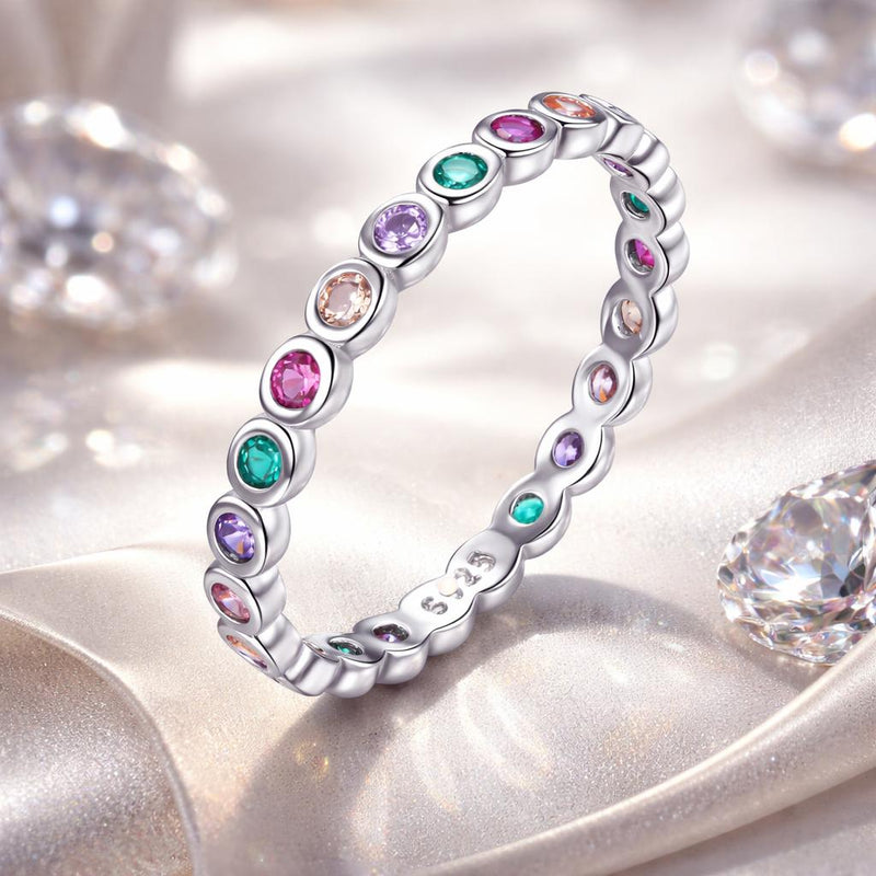 Bids.com 925 Sterling Silver CZ Pavé Setting Ring Size 6.0 for Women Rings
