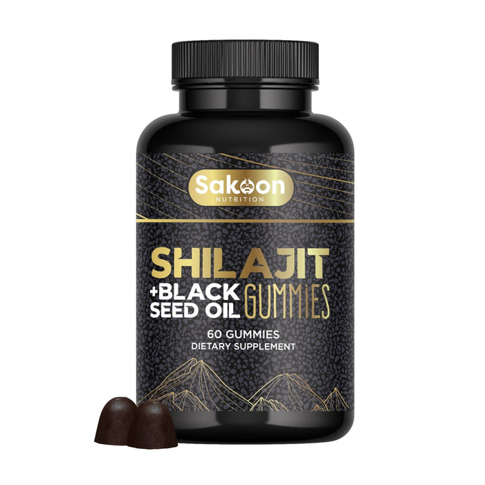 Pure Shilajit & Black Seed Oil Gummies