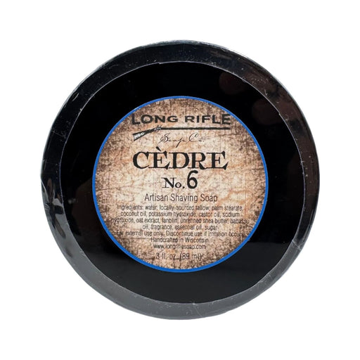 Long Rifle Soap Co. Long Rifle Soap Co. Cedre No.6 Shaving Collection Shaving Set