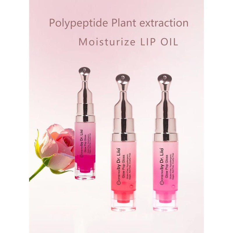 Glow Pop Gloss & Lip Treatment – Radiant Shine & pH Color-Shift