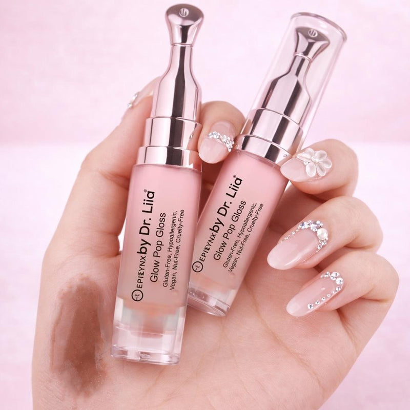 Glow Pop Gloss & Lip Treatment – Radiant Shine & pH Color-Shift
