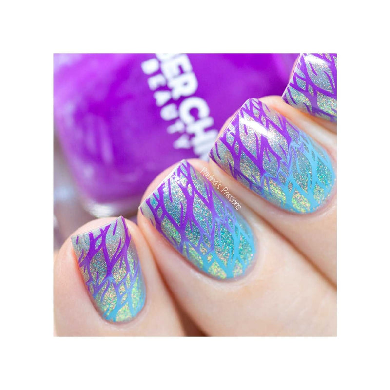 UberChic Beauty Partly Cloudy with a Chance of Glam - Stamping Polish Stamping Polish