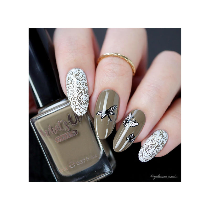 UberChic Beauty Whimsical By Nature-01 Stamping Plate
