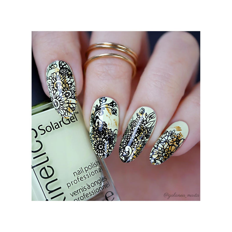UberChic Beauty Whimsical By Nature-01 Stamping Plate
