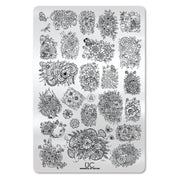 UberChic Beauty Whimsical By Nature-01 Stamping Plate