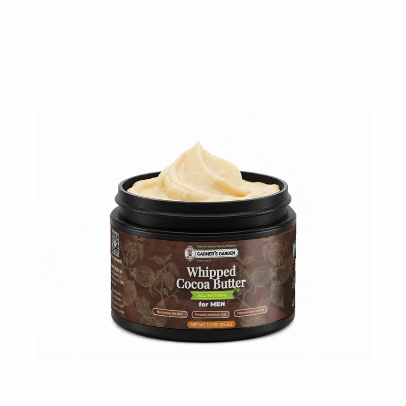 Garner's Garden Organic Whipped Cocoa Butter Body Butter White Smoke For Men / 3oz  Whipped Cocoa Butter (try me)