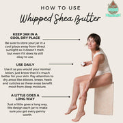 Lizzie's All-natural Products Whipped Shea Butter