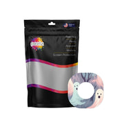 Peelz Wispy Ghosts Dexcom G7 and Stelo Patch Tape - Pump Peelz Patch Medical Tape