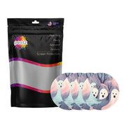 Peelz Wispy Ghosts Patch  Tape Designed for the FreeStyle Libre 2 Patch Medical Tape