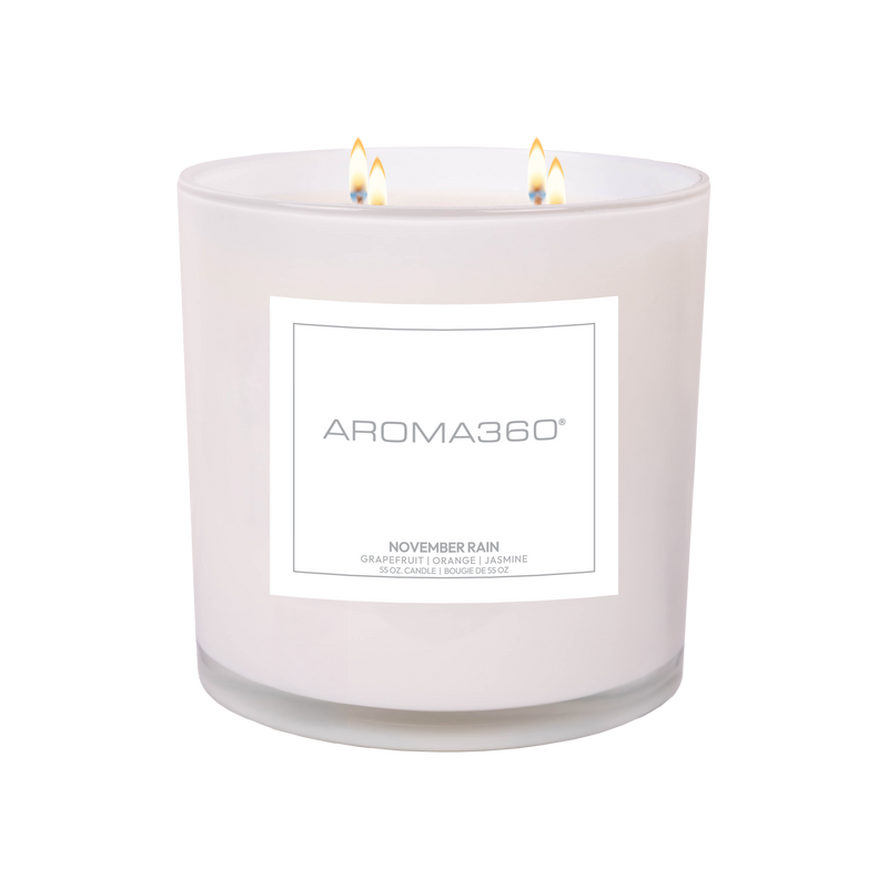 Aroma360 November Rain 4-Wick Candle Candle