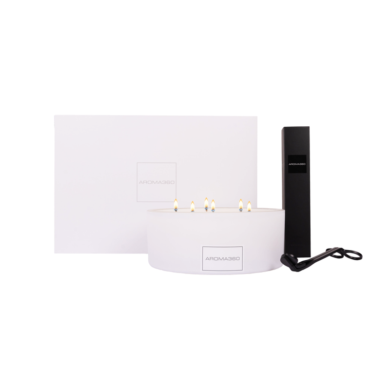 Aroma360 Iris 6-Wick Candle Candle