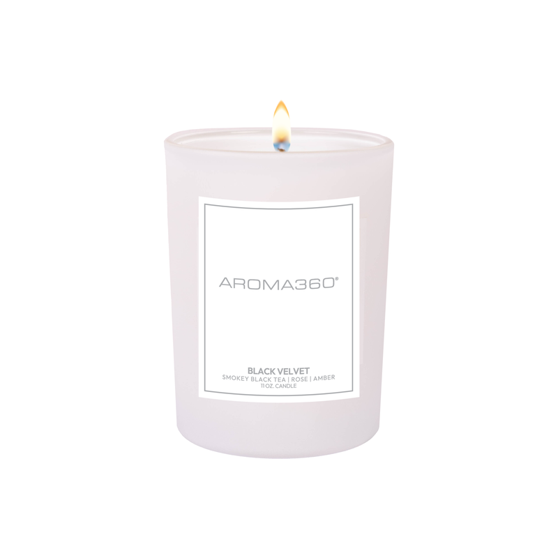 Aroma360 Black Velvet Single-Wick Candle Candle