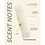 Juniper Ridge White Sage Campfire Incense (20 Sticks) 3-Pack Incense