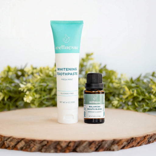 Wellnesse Toothpaste + Balanced Mouth Blend Set bundle