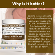 COLEHERBALS LLC 02 - Dr. Cole's Hemorrhoid Salts Herbal