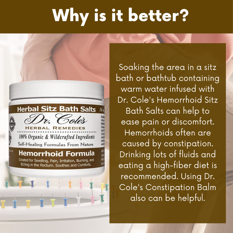 COLEHERBALS LLC 02 - Dr. Cole's Hemorrhoid Salts Herbal