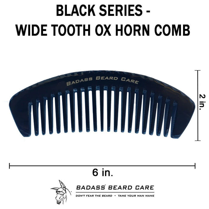 Wide Tooth Ox Horn Comb